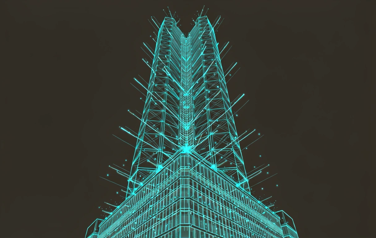 Hong Kong Financial Hub Wireframe