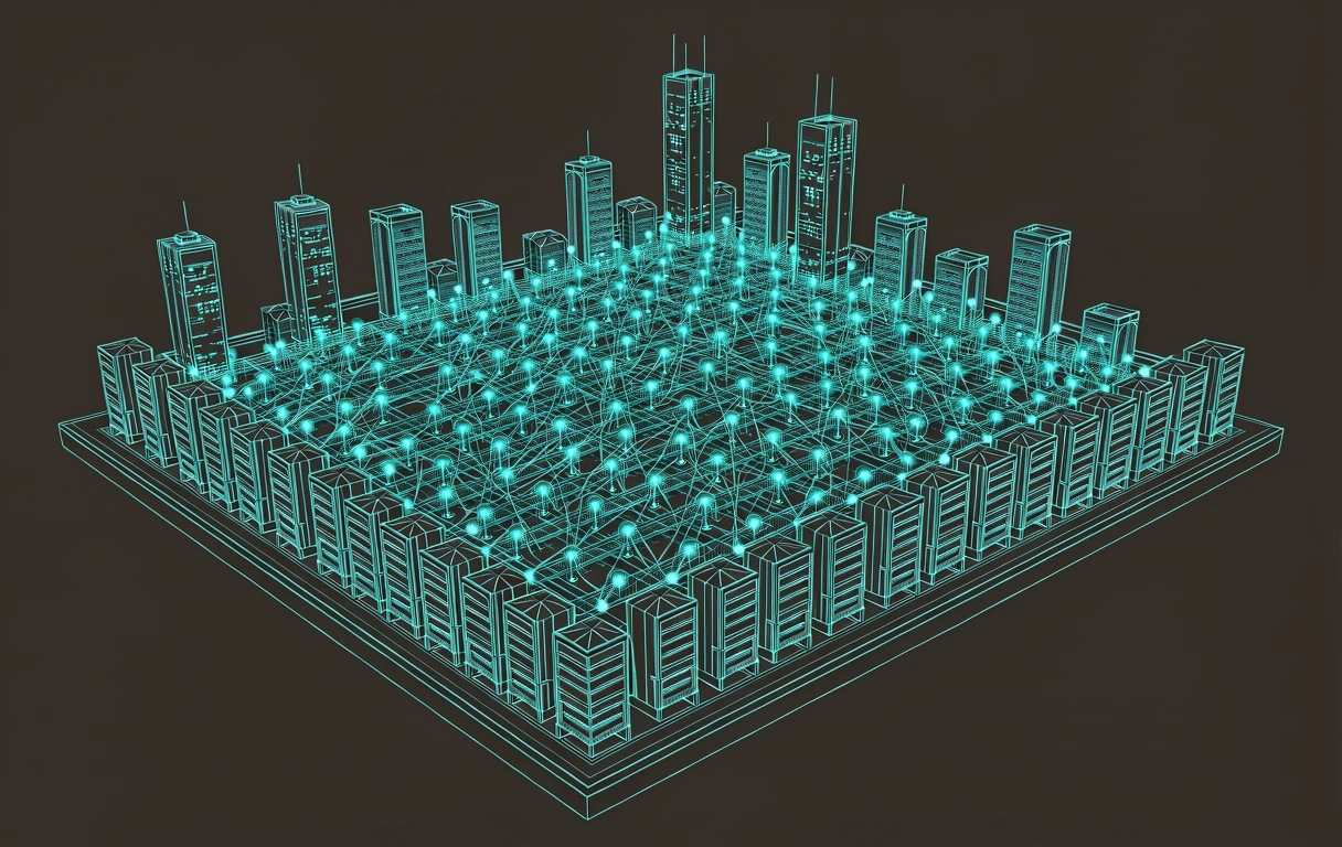 Data infrastructure wireframe